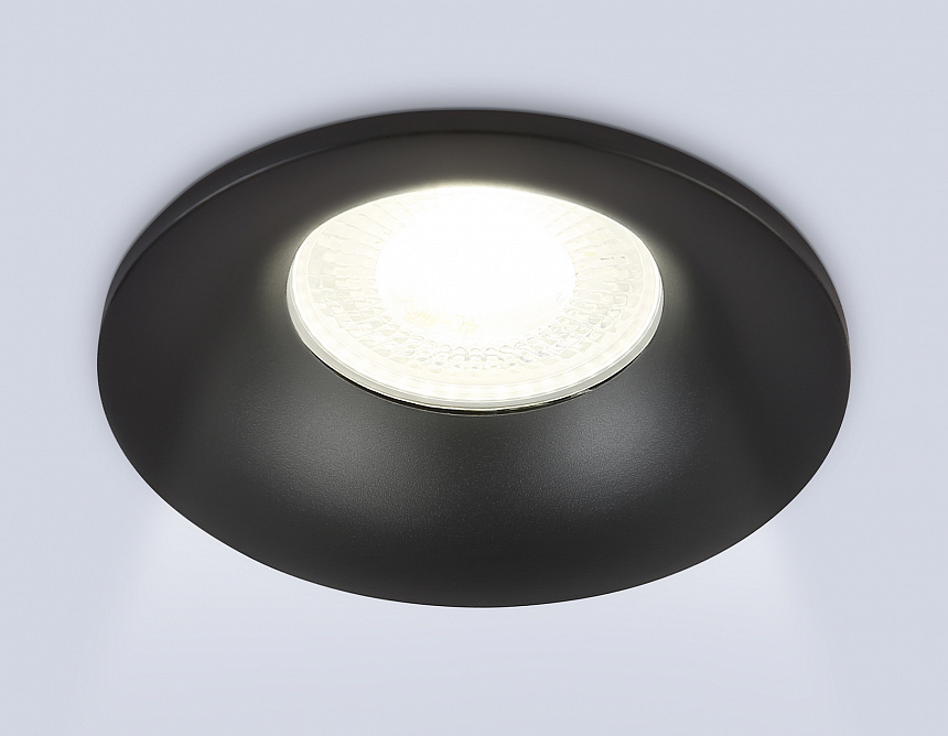 TN11323 BK черный IP44 GU5.3 D90*34