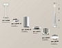 XP8120001 PSL серебро полированное GX53 (A2301, C6325, A2060, C6325,A2060,C6325,A2101,C8120,N8118)