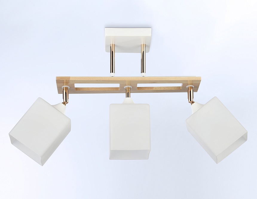 TR9505/3 WH/FGD/FR белый/золото/белый матовый E27/3 max 40W 620*100*290