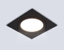 TN6609 BK черный IP44 GX53 max 15W 110*110*23