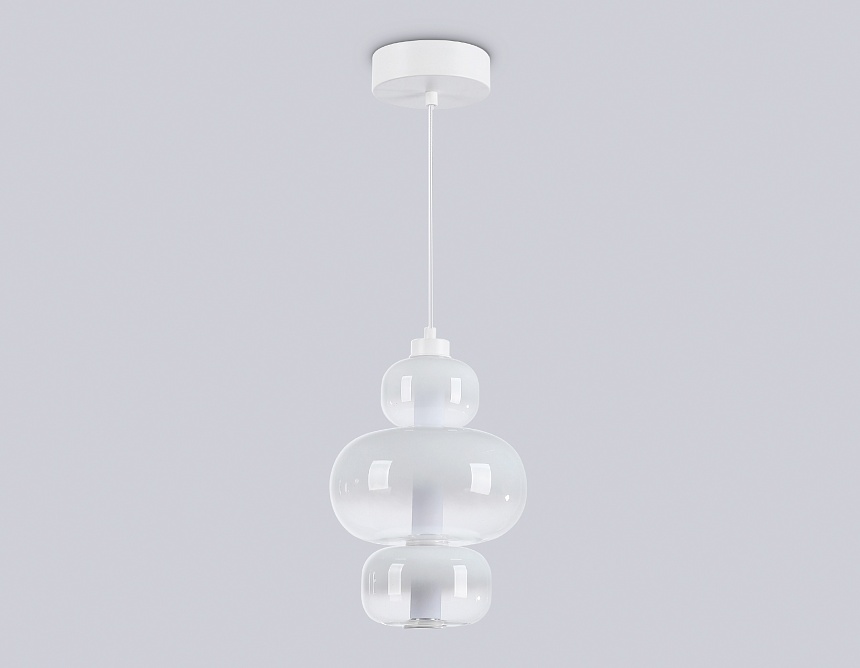 LH11056 WH/FR белый/белый матовый 18W 3000K D230*350