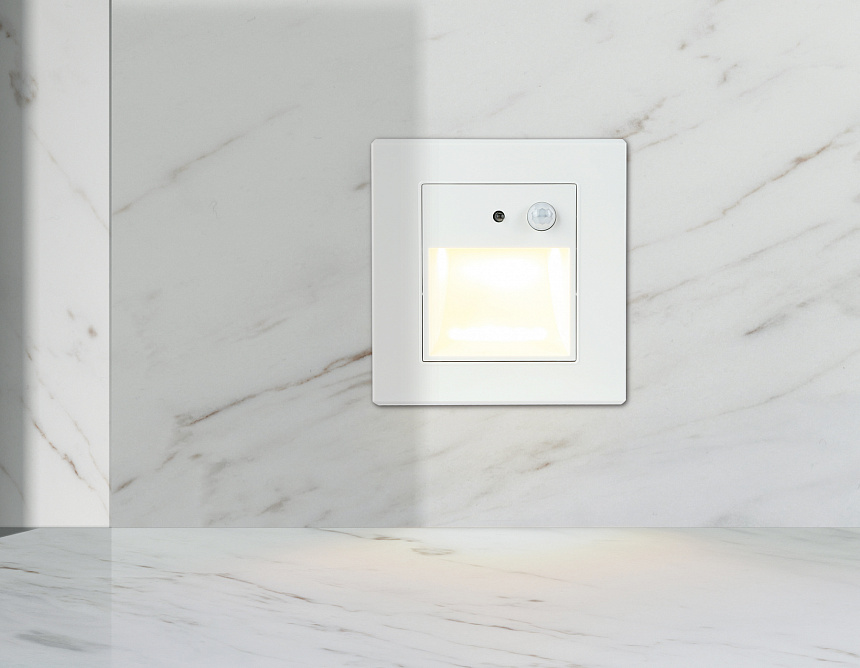 TN9638 WH белый LED 3000K 1,5W 86*90*35