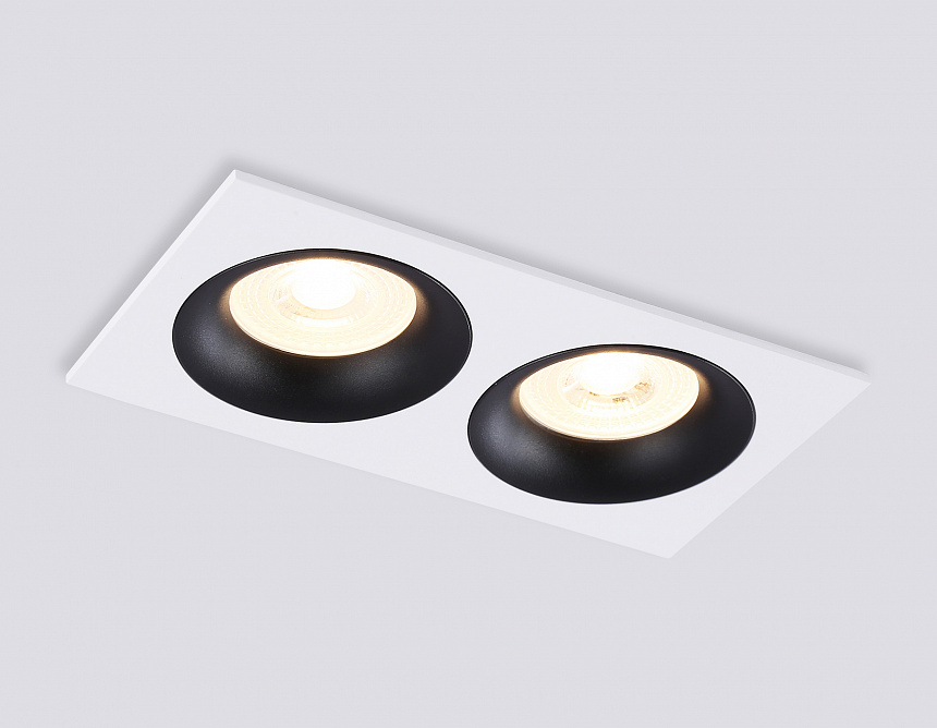 TN102732/2 WH/BK белый/черный GU5.3 175*92*23 TN102732/2 WH/BK белый/черный GU5.3 175*92*23