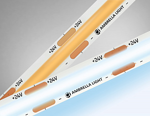 GS4703 COB 480Led /12W m/ 24V IP20 6500K/ 5000*8*1.54mm (2 конт.)
