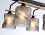 TR3033249/4 BK/WD черный/дерево E27/4 max 60W 340*340*245