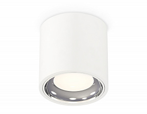 XS7531011 SWH/PSL белый песок/серебро полированное MR16 GU5.3 (C7531, N7022)