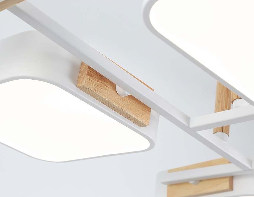 FL4886/6 WH/WD белый/дерево 108W 3000-6000K 850*430*140 (без ПДУ)