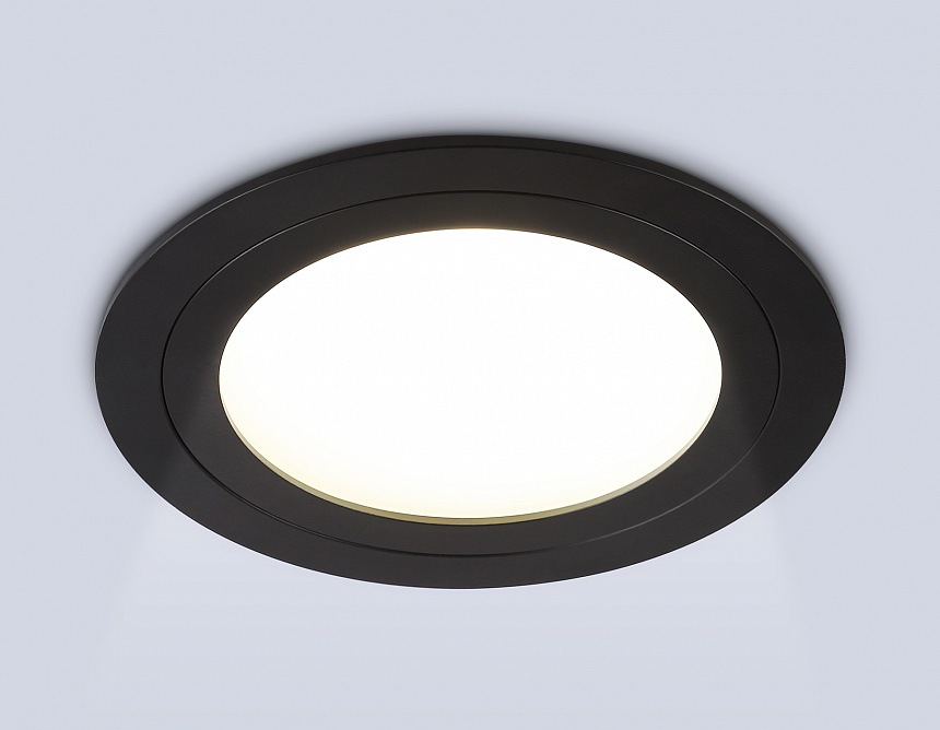 TU6604 BK черный IP44 GX70 max 20W D150*23
