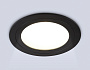 TU6604 BK черный IP44 GX70 max 20W D150*23