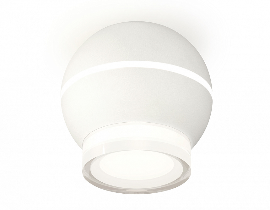 XS1101042 SWH/FR/CL белый песок/белый матовый/прозрачный MR16 GU5.3 LED 3W 4200K (C1101, N7160)