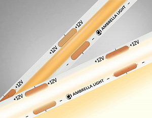 GS2601 COB 320Led/ 10W m/ 12V IP20 3000K/ 5000*8*1.54mm (2 конт.)