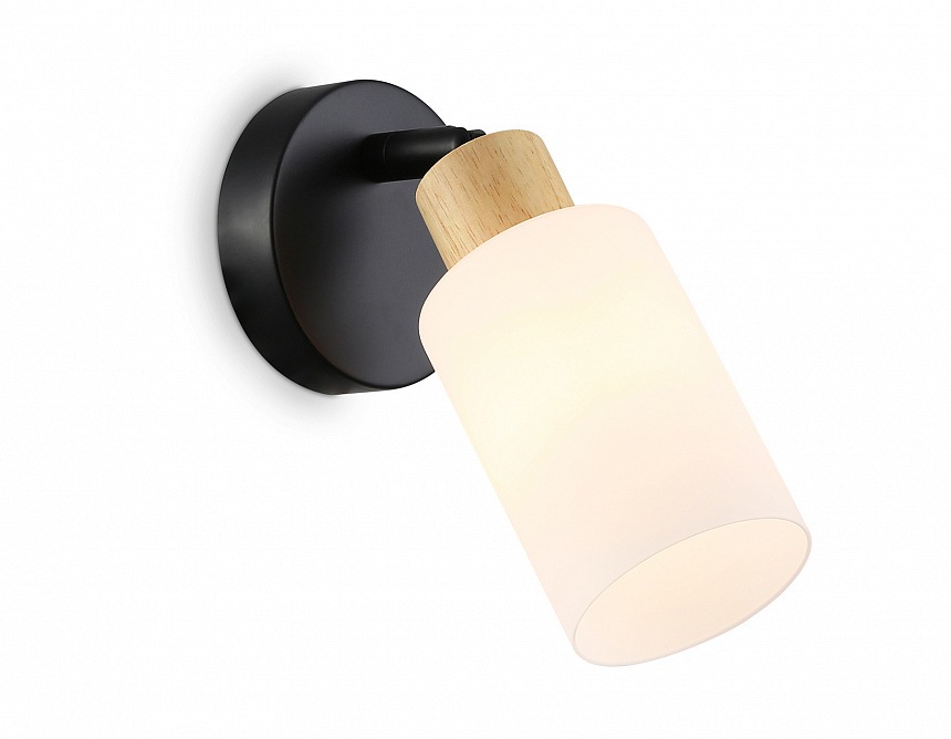 TR8720 BK/WD черный/дерево E14 max 60W 175*100*160