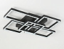 FA1012/4+1 BK черный 90W 3000K-6400K 710*490*95 (ПДУ ИК)