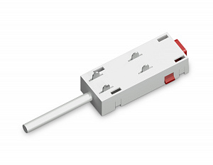 GL1101 WH белый ввод питания для шинопровода Magnetic 220V IP20 200*28.5*18