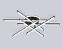 FL6253 CF кофе 97W 3000K-6400K 805*760*170 (ПДУ ИК)