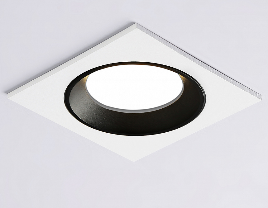 A8925 WH/BK белый/черный MR16 GU5.3 92*92*24