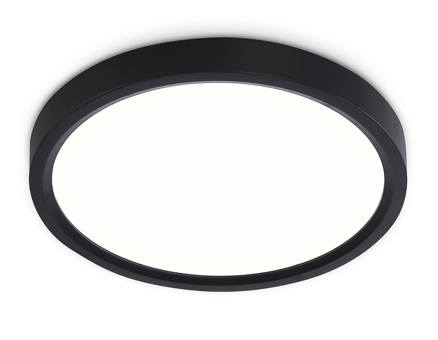 FZ1902 BK черный IP54 13W 3000K-6500K CCT-переключатель D230*25 (Без ПДУ)