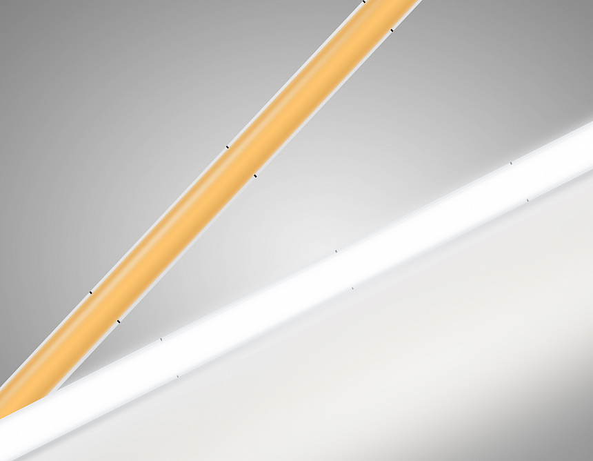 GS4602 COB 384Led/ 7W m/ 24V IP20 4500K/ 5m*3mm*2mm (2 конт.)
