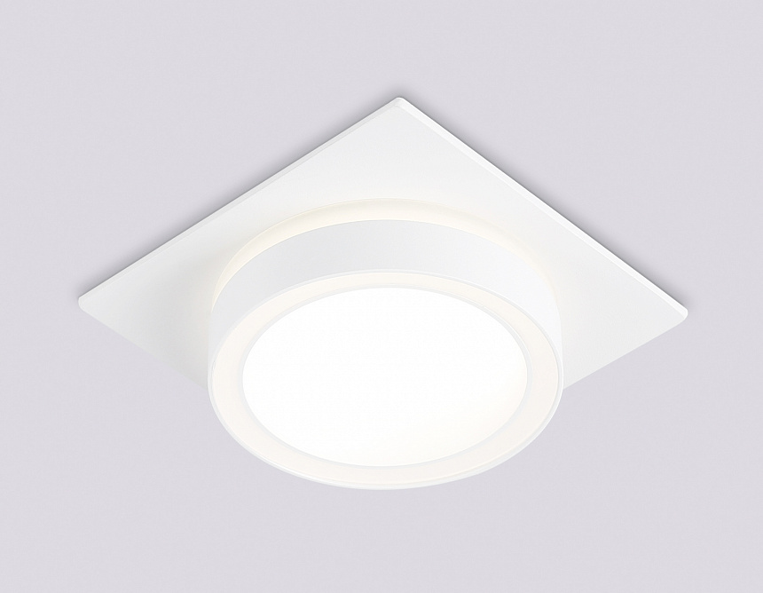 TN52421 WH/FR белый/белый матовый GX53 max 12W 105*105*45