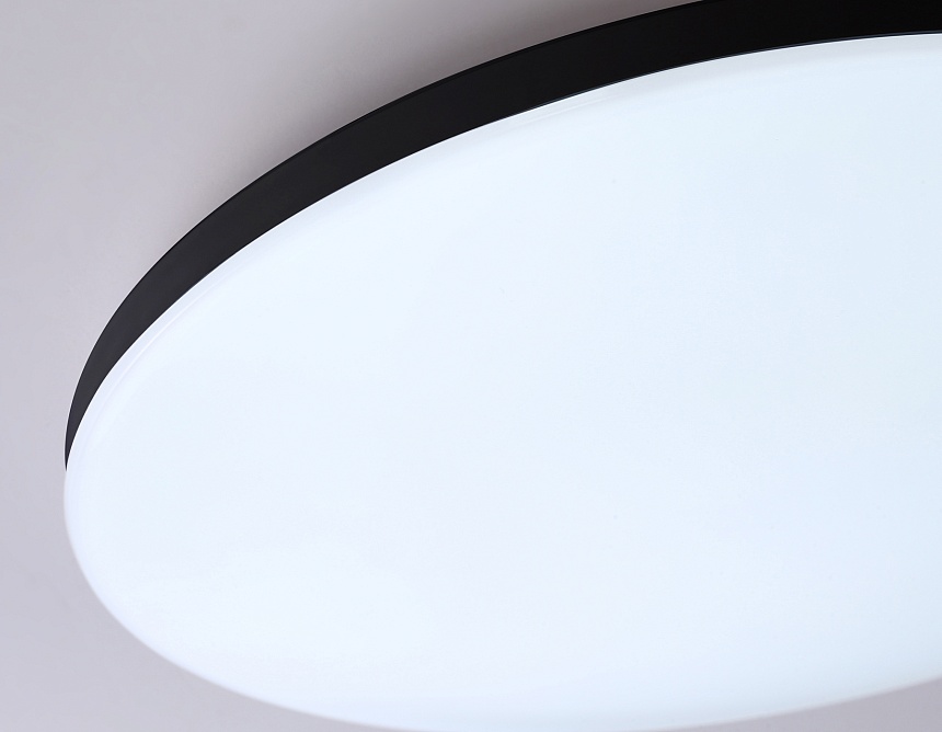 FZ2004 BK черный IP54 20W 3000K-6500K+RGB Wi-Fi Алиса/Tuya/Smart Home/Alexa D300*55 (ПДУ ИК)