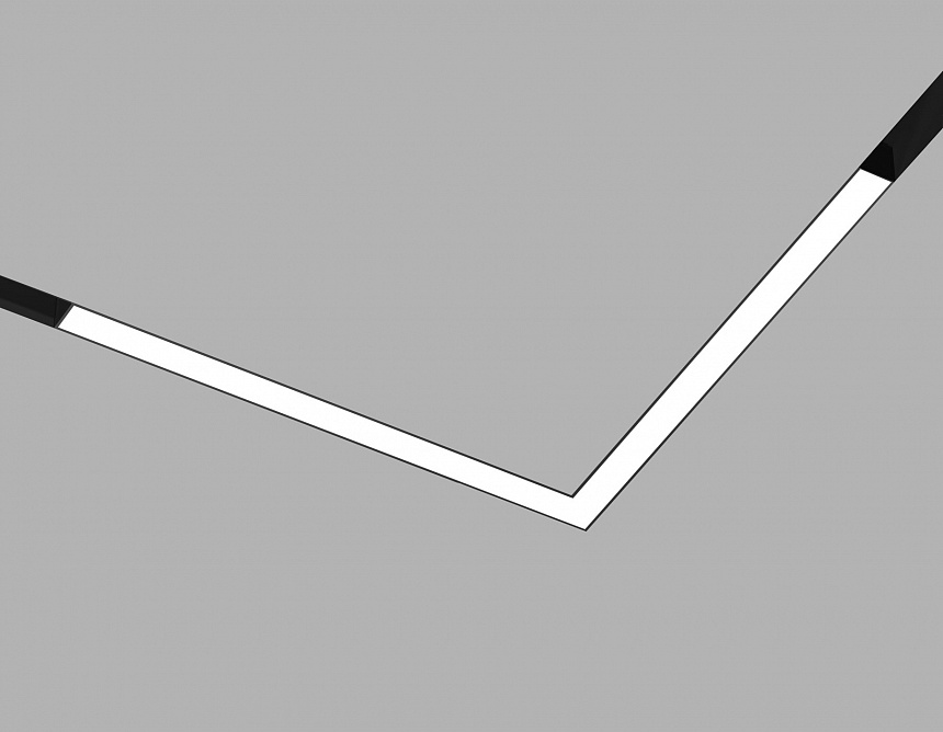 GL4485 BK черный IP20 20W 3CCT 3000-6000K SMART 48V 120° 325*305*25