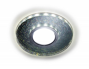 S175 PR/CH перламутровый/хром MR16+3W(LED WHITE)