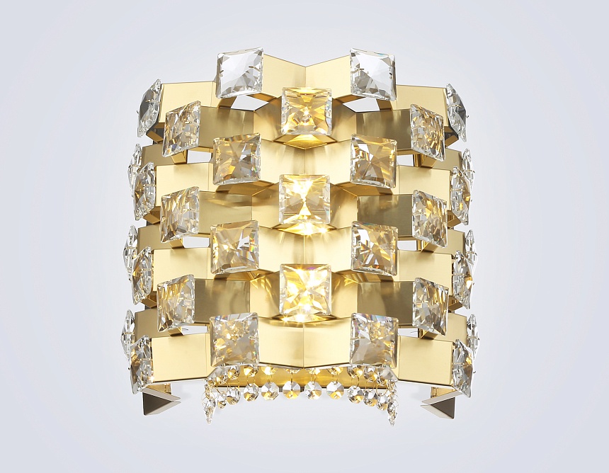 LH41014/2 BS/CL латунь/прозрачный E14*2 max 40W 300*190*270