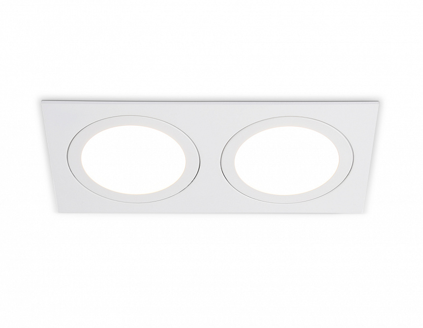 TN6612/2 WH белый IP44 GX53/2 max 15W 215*110*24