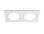 TN6612/2 WH белый IP44 GX53/2 max 15W 215*110*24