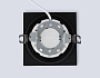 TN6609 BK черный IP44 GX53 max 15W 110*110*23