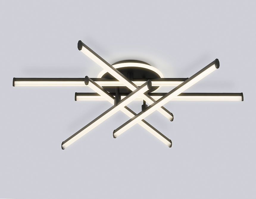 FL6252 BK черный 97W 3000K-6400K 805*760*170 (ПДУ ИК)