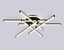 FL6252 BK черный 97W 3000K-6400K 805*760*170 (ПДУ ИК)