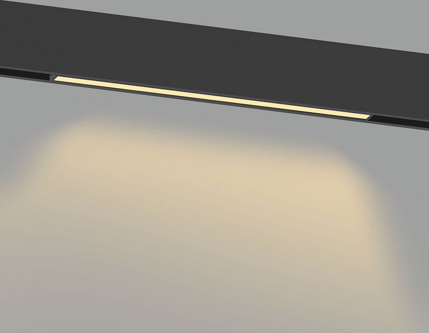 GL2320 BK черный IP20 10W 3CCT 3000/4200/6400K 48V 200*10*37