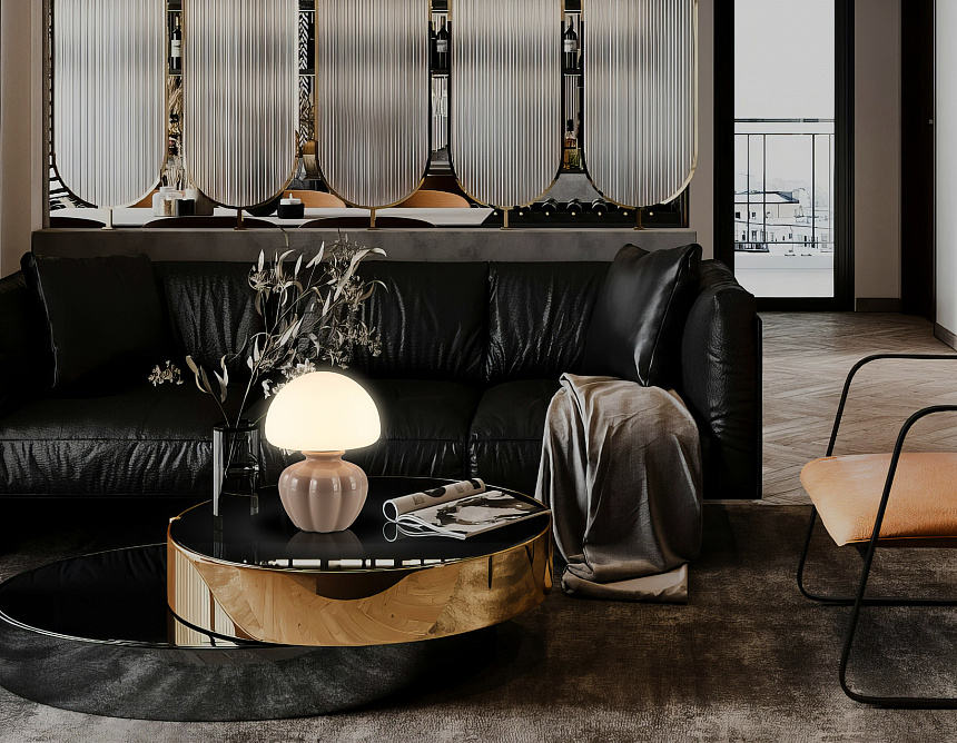 LH53247 CF/WH кофе/белый G9 max 28W D165*220