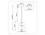 LH11052 BK/SM черный/дымчатый 12W 3000K D230*265