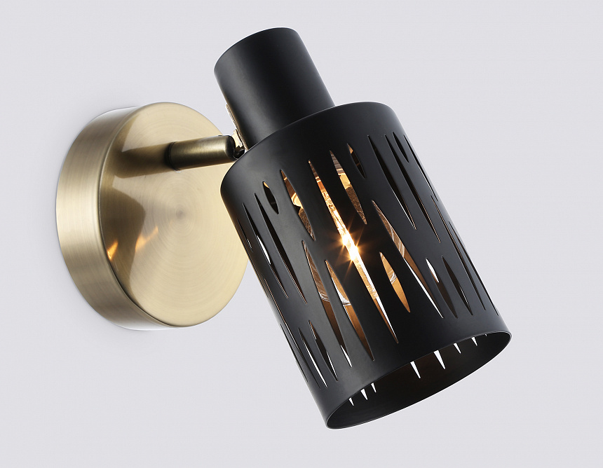 TR8667 BK/SB чёрный/бронза E14 max 60W 180*100*150