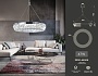TR5022 CH/CL хром/прозрачный 3000K/4200K/6400K 47W D500*540 (Без ПДУ)