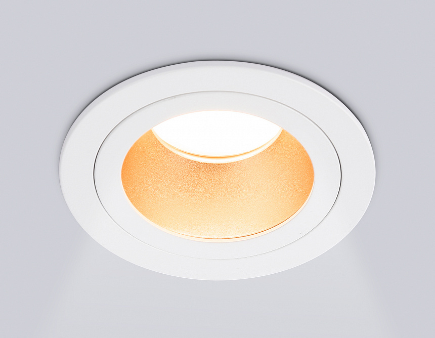 TN102823 WH/GD белый/золото GU5.3 D92*50