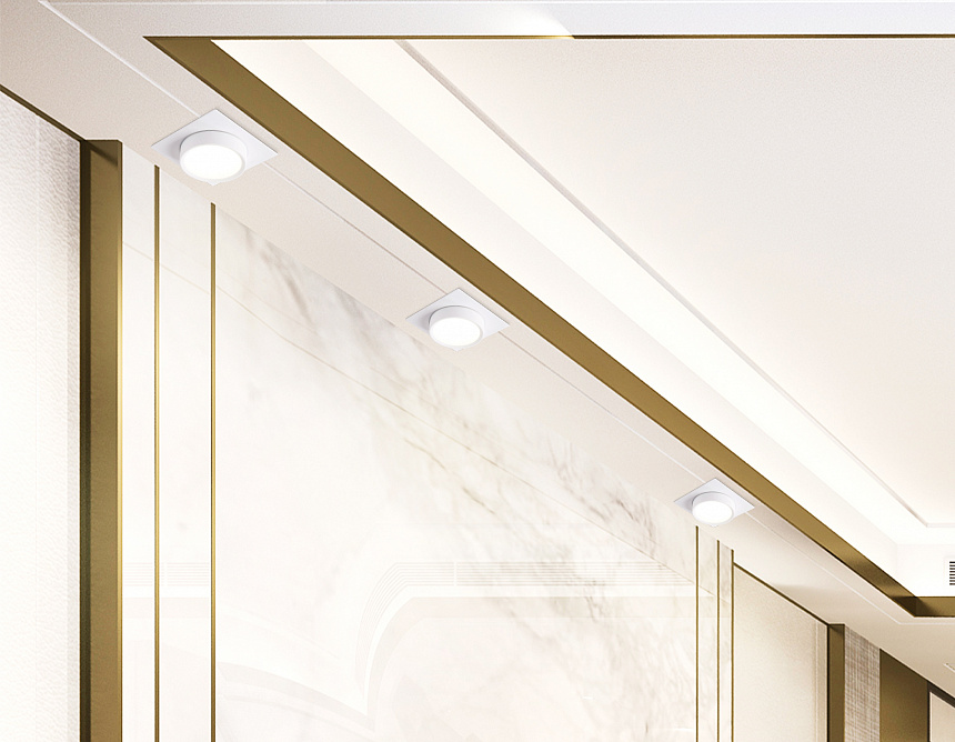 TN6737 WH белый IP44 GX53 110*110*57