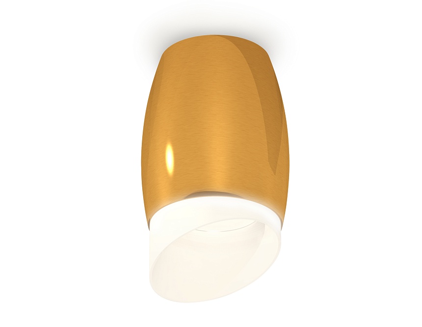 XS1125022 PYG/FR золото желтое полированное/белый матовый MR16 GU5.3 (C1125, N7175)