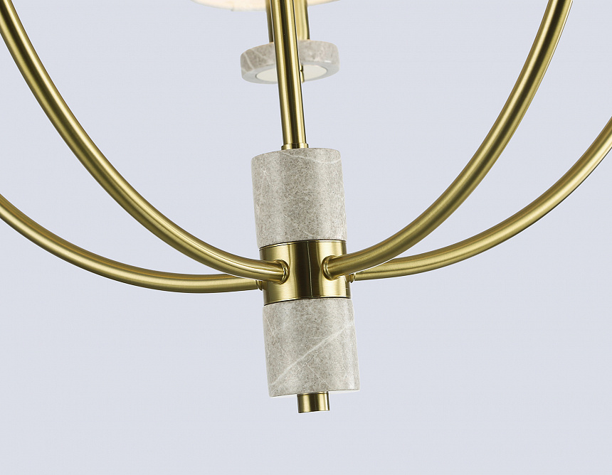 LH75351/5 SB/WH бронза/белый E14*5 max 40W D630*780