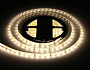 GS2101 5050 60Led/ 14.4W m/ 12V IP65 3000K/ 5000*10*2.87mm (2 конт.)