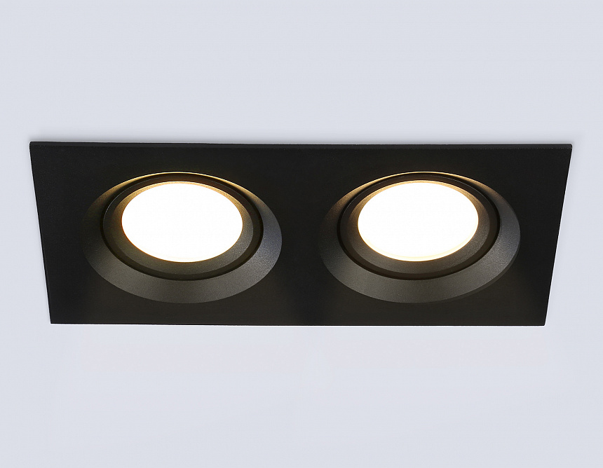 TN1146/2 BK черный IP44 GU5.3/2 180*95*38