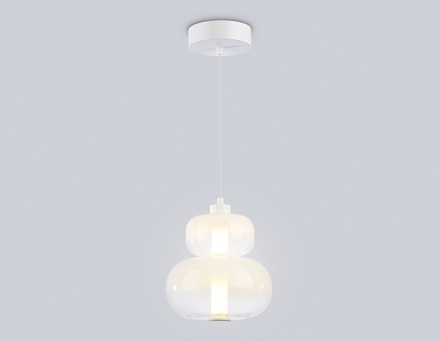 LH11051 WH/FR белый/белый матовый 12W 3000K D230*265