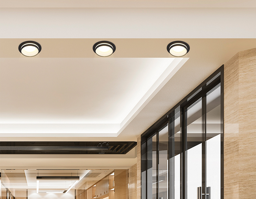 TN30708 BK черный GU5.3 D92*36 TN30708 BK черный GU5.3 D92*36