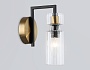 LH56119 BK/BS/CL черный/латунь/прозрачный E14 max 40W 150*100*210