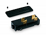 GL1106 BK черный коннектор питания с соединителем для шинопровода Magnetic 220V 68*28.5*18