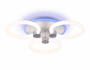 FA3838/3 WH белый 42W 3000K-6400K+RGB D458*80 (ПДУ РАДИО 2.4G)