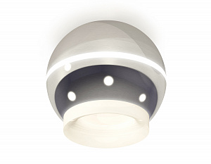 XS1104030 PSL/FR серебро полированное/белый матовый MR16 GU5.3 LED 3W 4200K (C1104, N7165)