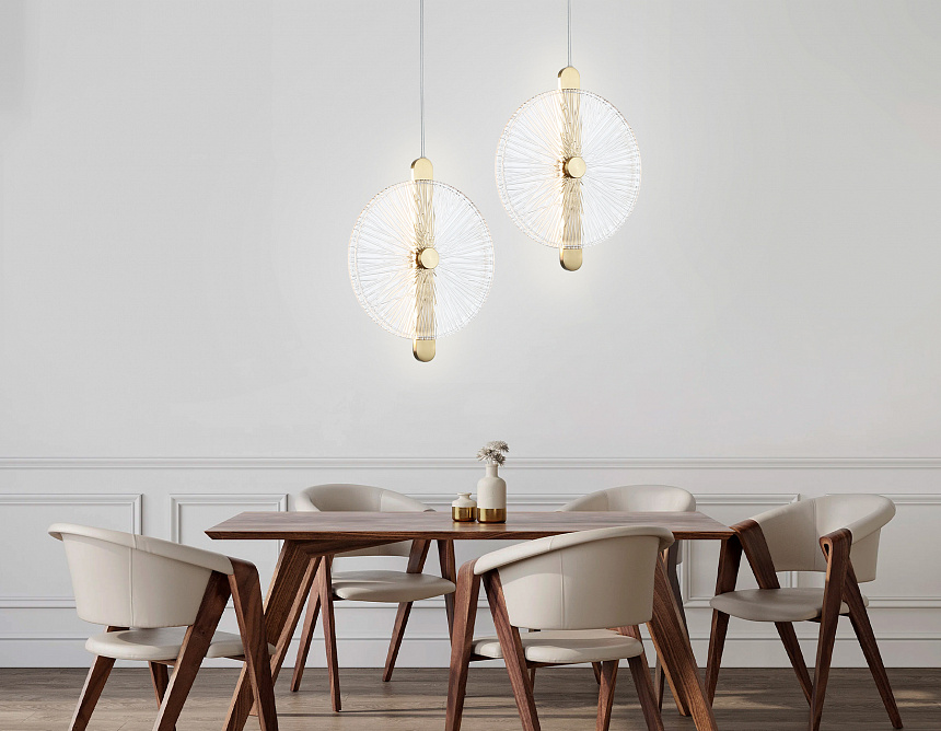 LH31147 BS/CL латунь/прозрачный 13W 3000K 280*60*350